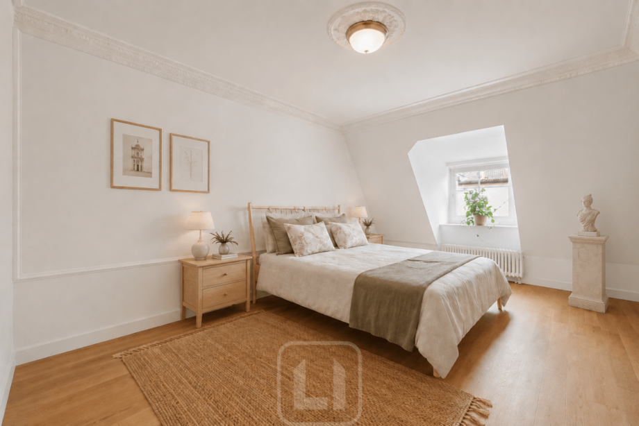 Beispielbild | Schlafzimmer Dachgeschosswohnung Esslingen am Neckar