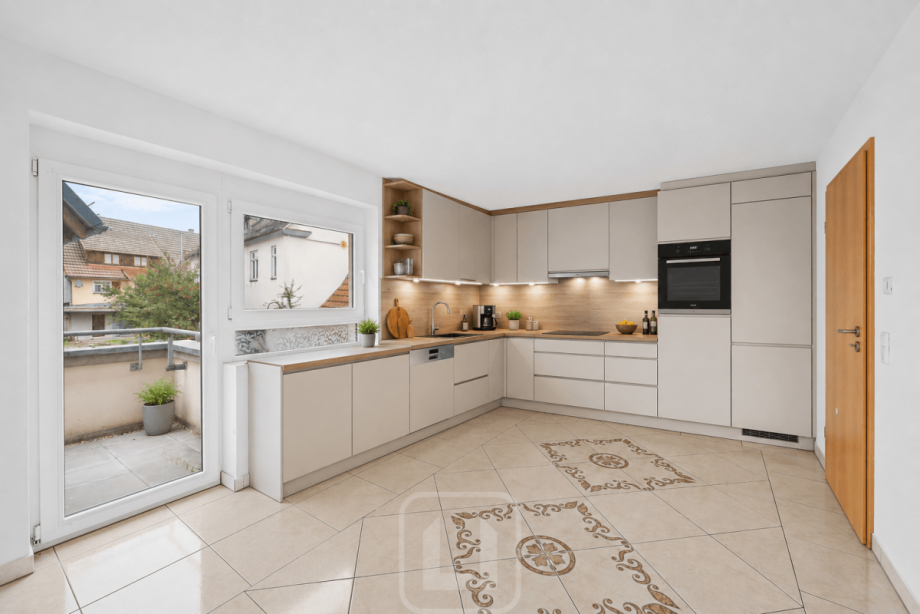 K�chenvisualisierung Wohnung Herrenberg