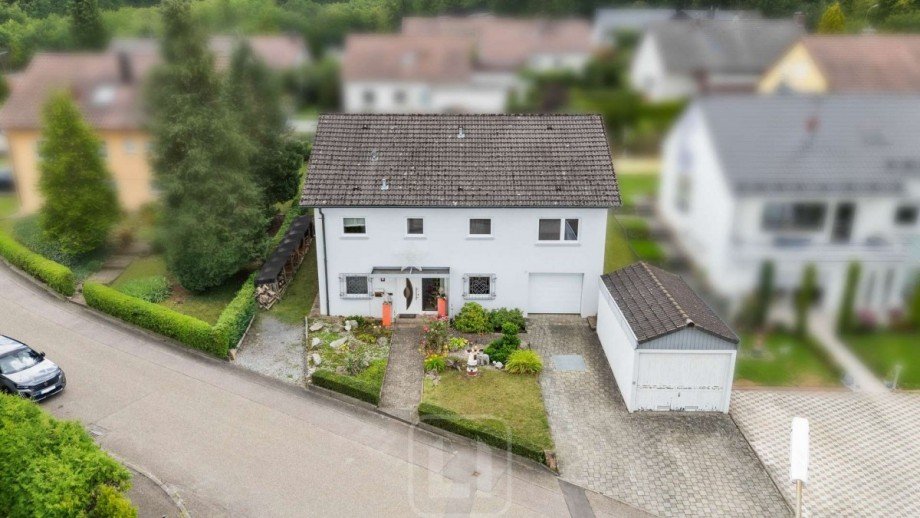 Hausansicht Einfamilienhaus Wiernsheim