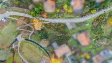 Vogelperspektive Einzigartiges Grundst�ck | Beeindruckender Weitblick | 825m� Fl�che | Baugenehmigung vorhanden