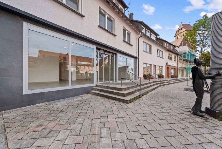 Ansicht von au�en Ladenlokal Magstadt