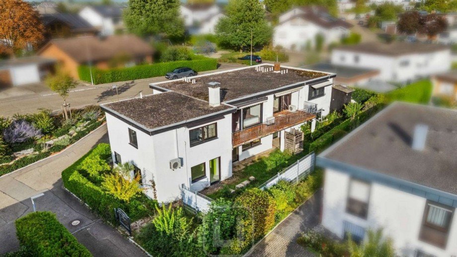 S�d-West-Ansicht Einfamilienhaus Vaihingen an der Enz