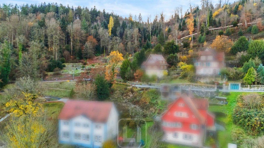 Weitl�ufige Aussicht Wohngrundst�ck Calw