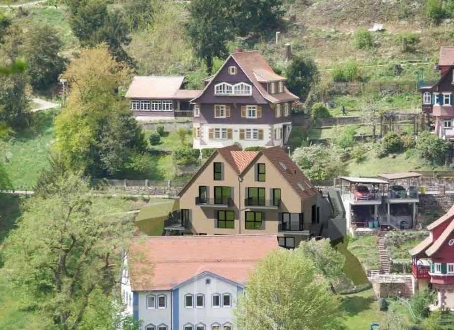 Konzeptdarstellung Wohngrundst�ck Calw