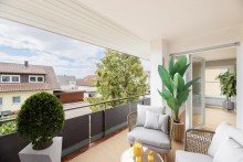 Gem�tliches Wohnambiente Moderne 3-Zi-Wohnung in Nufringen | 1. OG | S�dbalkon | Garage | Neu: EBK, Bad, Fenster und B�den