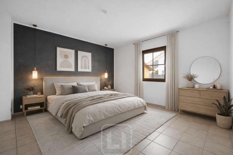 Schlafzimmer - Wohnbeispiel Einfamilienhaus Kirchheim