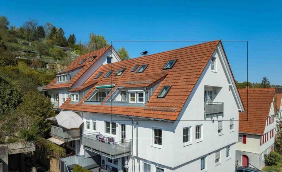 Au�enansicht Maisonettewohnung Stuttgart