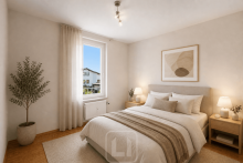 Schlafzimmer Eindrucksvolles Wohnensemble | Hochwertige 5-Zimmer-Wohnung | EBK & Lift | Balkon | Garage