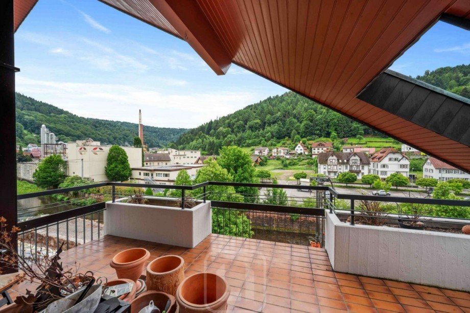 Aussicht Dachgeschosswohnung Neuenb�rg