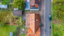 Vogelperspektive DHH mit Fernblick | Gartenidylle | Raum f�r Ihre Lebensvision & Gestaltungsspielraum
