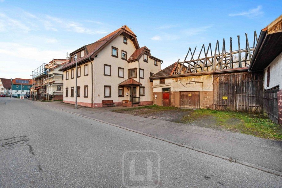 Stra�enansicht Mehrfamilienhaus Bad Liebenzell