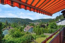 Panoramablick inklusive Aussicht, Raum und Lebensgef�hl | Mehrfamilienhaus in ruhiger H�henlage von Bad Liebenzell