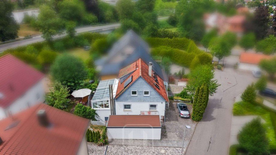 Ostansicht Doppelhaush�lfte Nagold