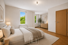 Zimmerbeispiel 2 Eindrucksvolles Wohnensemble | Hochwertige 5-Zimmer-Wohnung | EBK & Lift | Balkon | Garage
