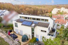 Luftaufnahme S�d-Ost Architektonisches & energetisches Meisterwerk in Toplage!