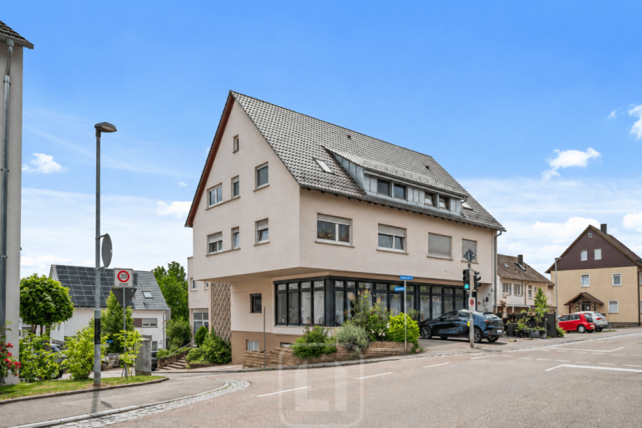 Nordostansicht Dachgeschosswohnung Ditzingen-Hirschlanden