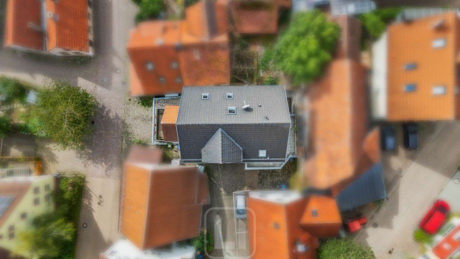 Vogelperspektive Etagenwohnung Herrenberg
