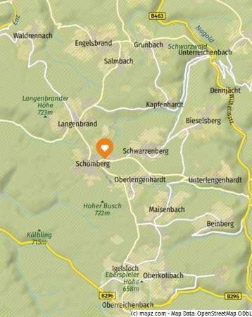 Makroansicht Wohngrundst�ck Sch�mberg