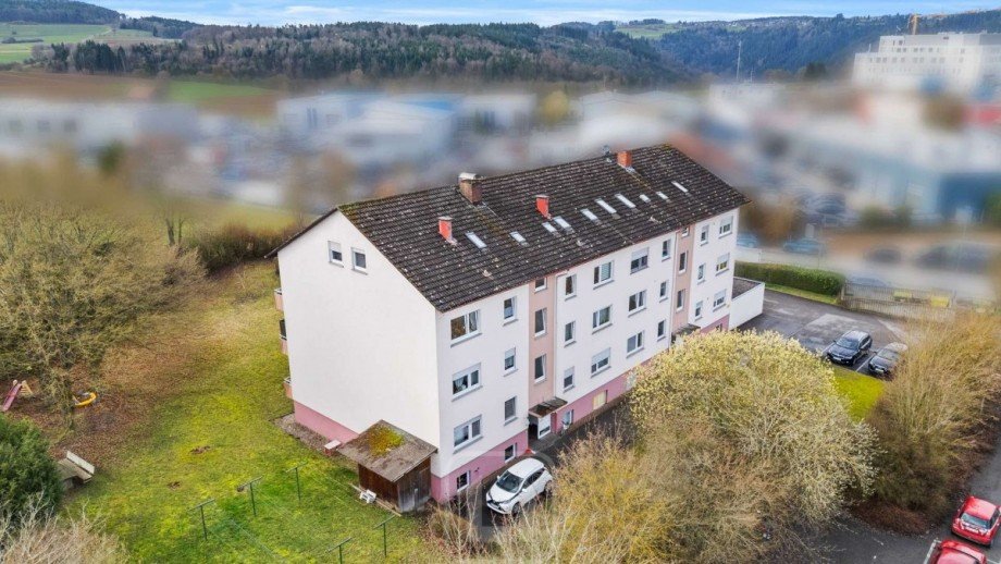 Nordost-Ansicht Wohnung Calw