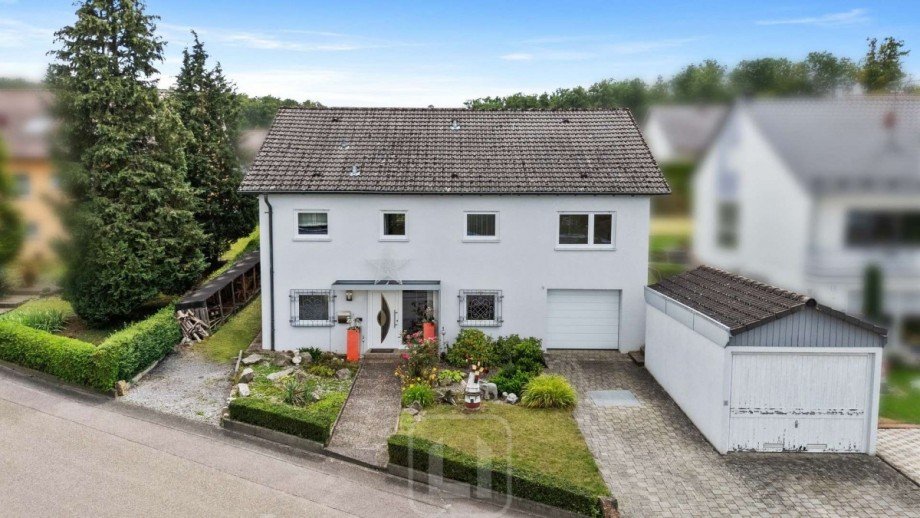 Nord-Ansicht Einfamilienhaus Wiernsheim