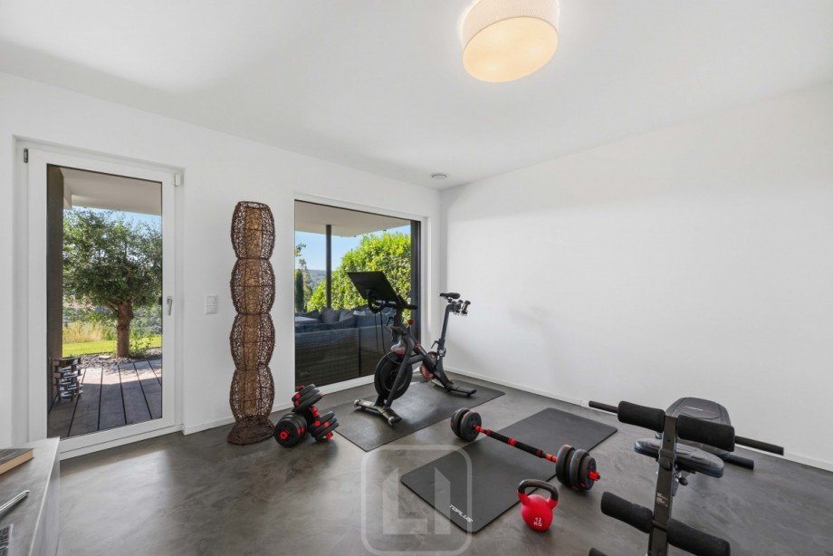 Privater Workout-Bereich Einfamilienhaus Pforzheim