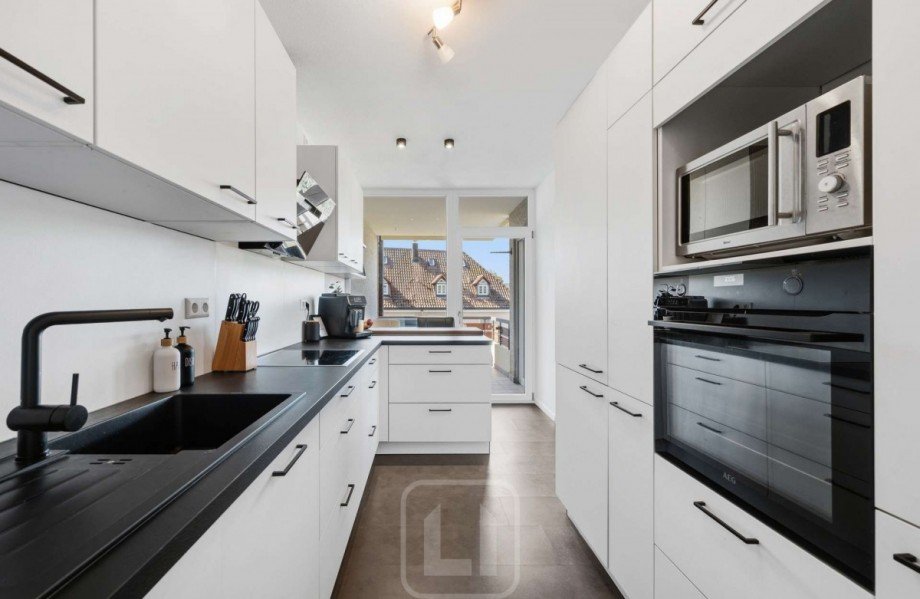 Moderne Einbauk�che Etagenwohnung Weil der Stadt