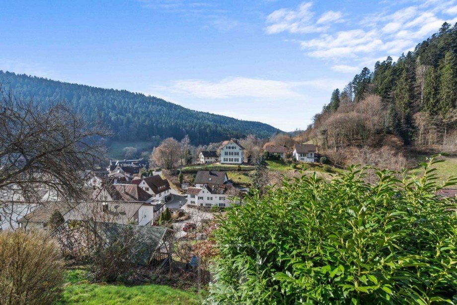 Aussicht Etagenwohnung Bad Teinach
