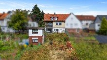 �bersicht Grundst�ck DHH mit Fernblick | Gartenidylle | Raum f�r Ihre Lebensvision & Gestaltungsspielraum