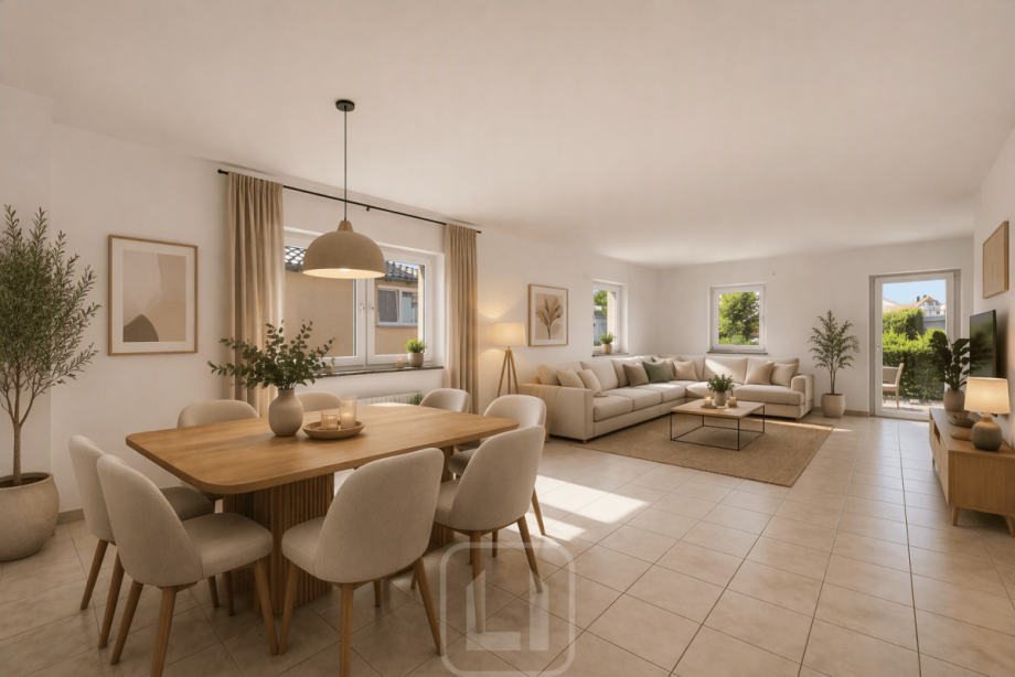 Beispielbild | Wohnzimmer Doppelhaush�lfte Heimsheim