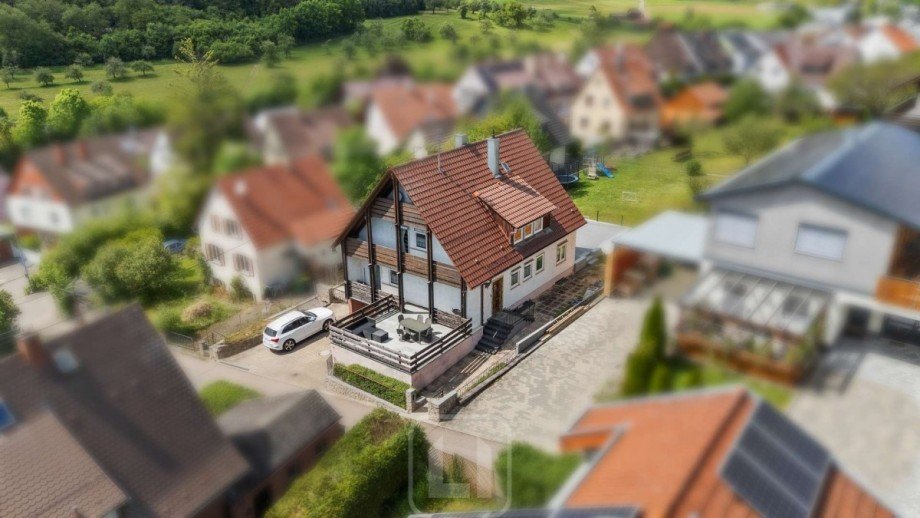 Hausansicht S�d-Ost Mehrfamilienhaus Heimsheim
