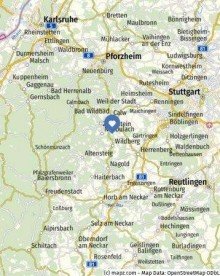 Makroansicht 2 Landwirtschaftliche Nutzfl�chen | Gemarkung Holzbronn | langfristiges Potenzial