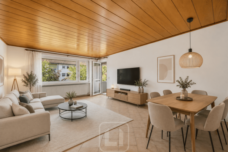 Wohnbeispiel Herrenberg Etagenwohnung Kapitalanlage oder Eigenheim | 3-Zimmer-Wohnung | 72 m� Wohlf�hlfl�che | Balkon & Garage
