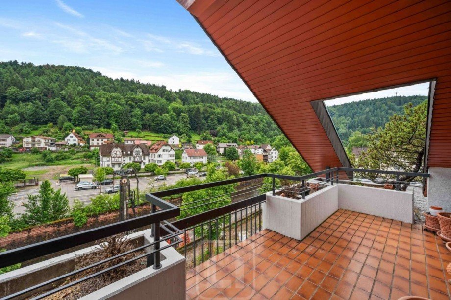 Ausblick Dachgeschosswohnung Neuenb�rg