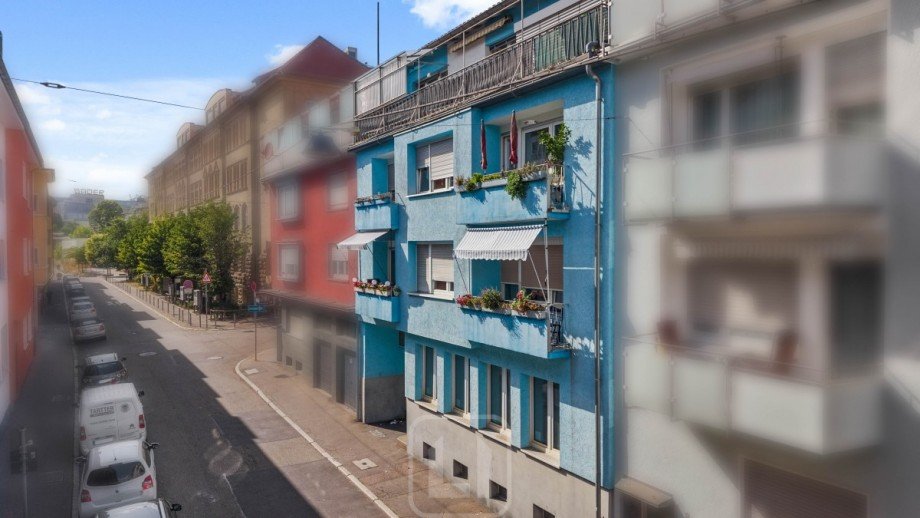 Au�enansicht Erdgeschosswohnung Pforzheim