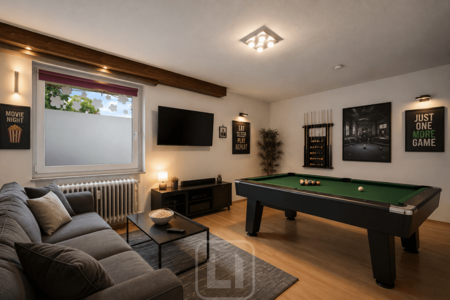 UG | Illustration | Hobbyraum Zweifamilienhaus Calw