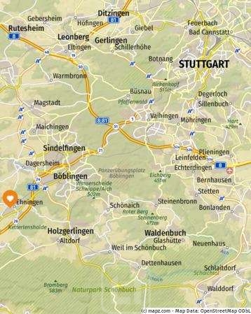 Makroansicht Maisonettewohnung Ehningen