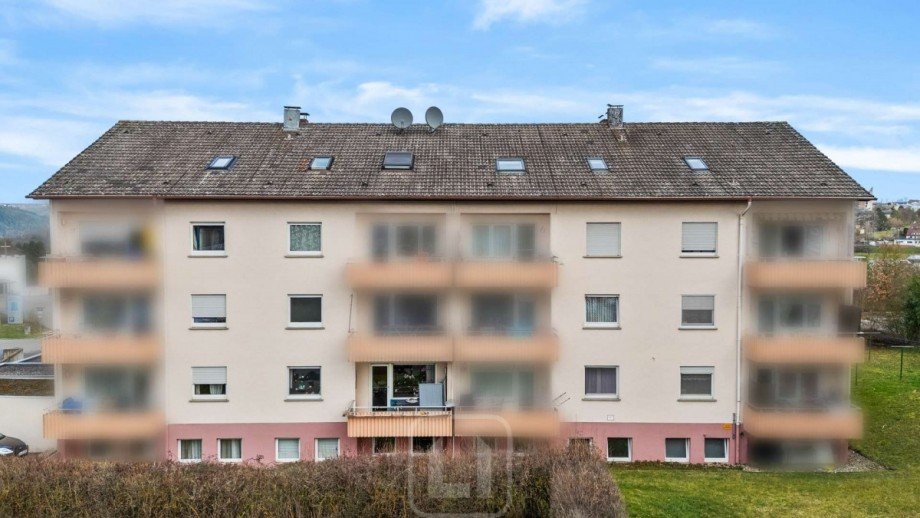 S�d-Ansicht Wohnung Calw
