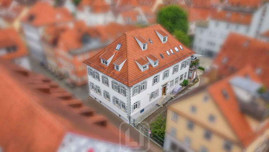Repr�sentatives Geb�ude Dachgeschosswohnung Esslingen am Neckar