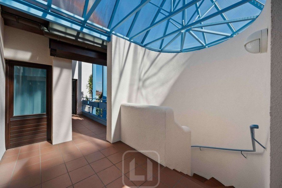 Weg zur Wohnung Maisonettewohnung Renningen