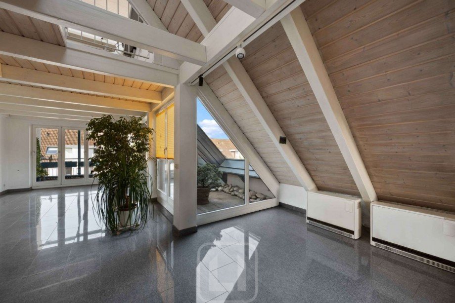 Ausgang zur Loggia Maisonettewohnung Renningen
