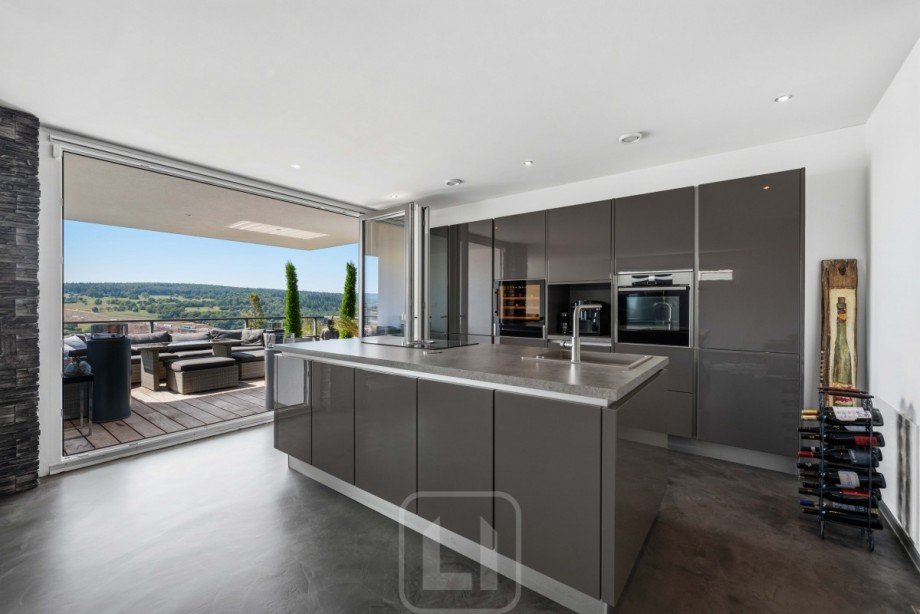 Design-K�che Einfamilienhaus Pforzheim